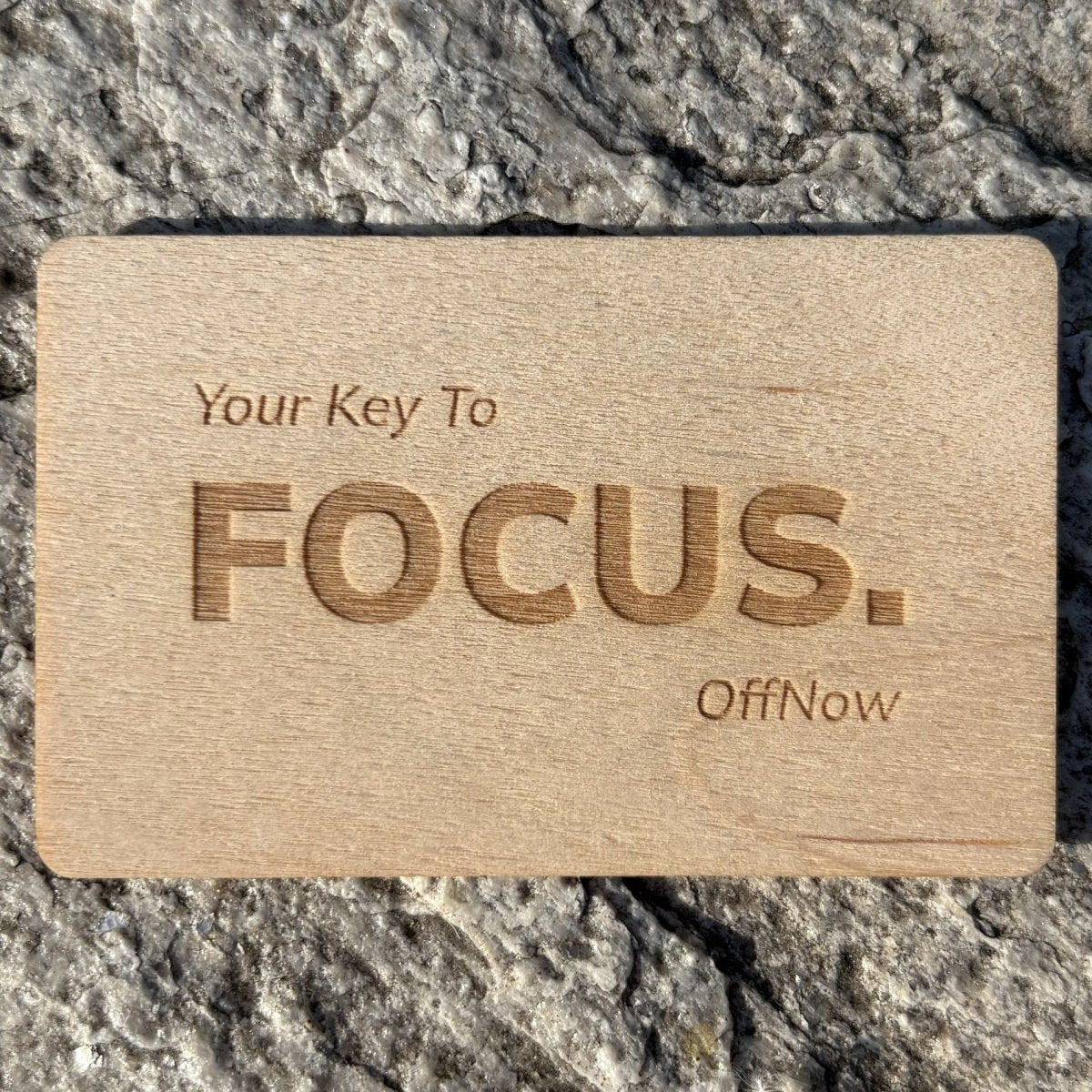 OffNow Focus Card - OffNow