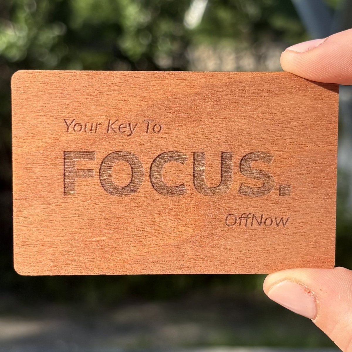 OffNow Focus Card - OffNow